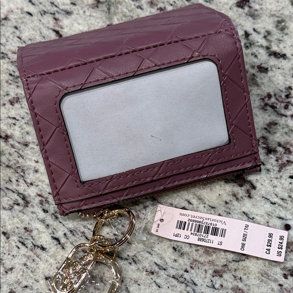 Victoria's Secret Purple Key & Card Holder - Picture 7 of 10